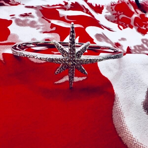 star bangle silver