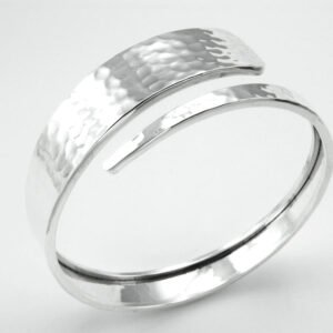 Silver wrap Around Bangle